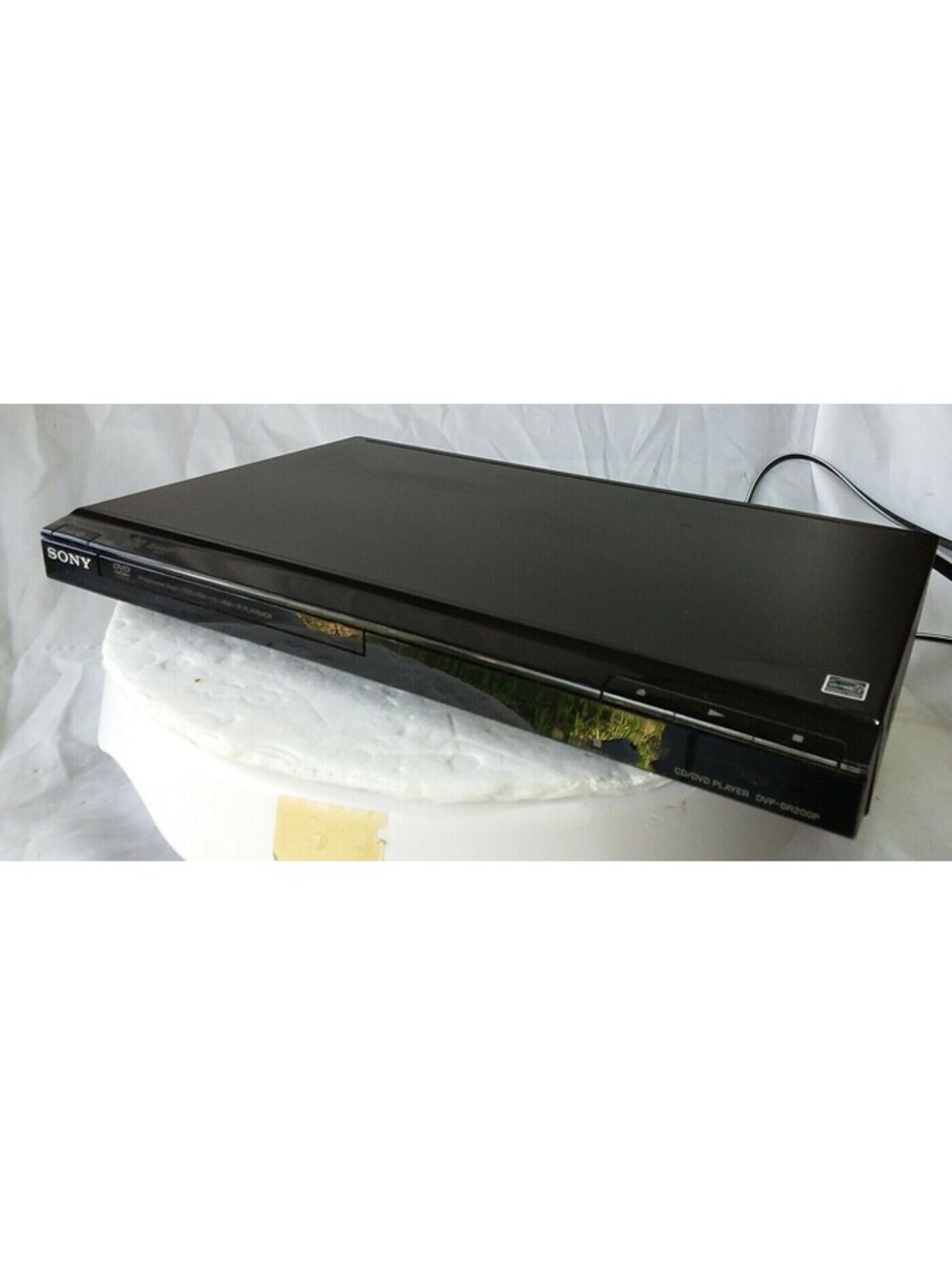 Sony DVP-SR200P DVD CD Player Progressive Scan Multi-Format No Remote Tested